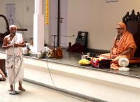 Abhishek by HH Swamiji at HH Shrimad Vamanashram Sannidhih and Dharma Sabha (11 Feb 2026) Pictures Courtesy of Shri Ganesh Damble